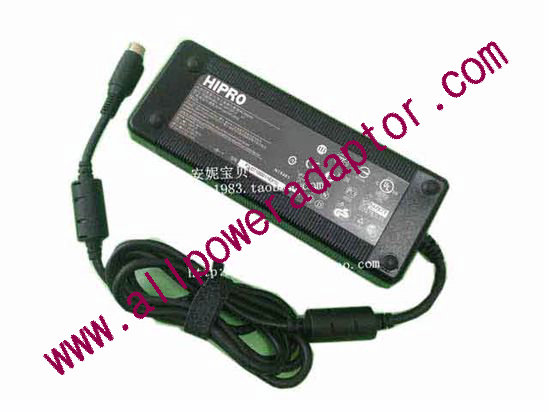 HIPRO HP-OW120F13 AC Adapter- Laptop 18.5V 6.5A, 4P , 3-Prong