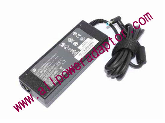 HP AC Adapter- Laptop 19.5V 4.62A, 4.5/3.0mm W/Pin, 3-Prong