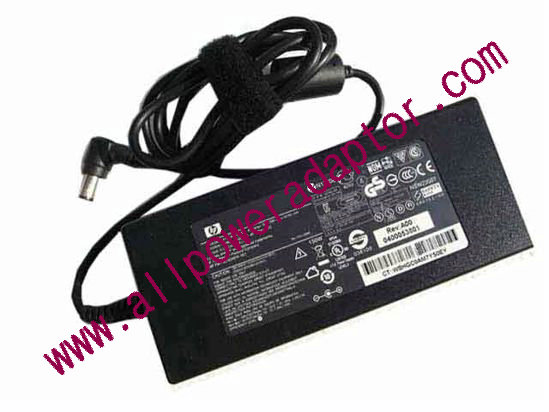 HP AC Adapter- Laptop 19V 7.89A, 7.4/5.0mm W/Pin, 3-Prong