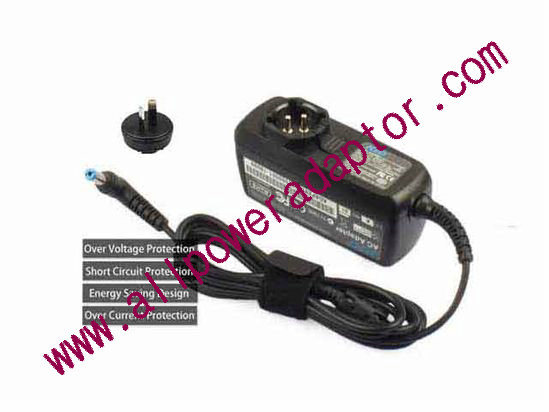 KFD 190215 55170 AC Adapter- Laptop 19V 2.15A, 5.5/1.7mm, AU 2P