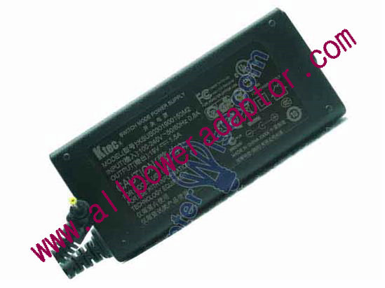 Ktec KSUS0301900150M2 AC Adapter- Laptop 19V 1.5A, 2.5/0.7mm, 2-Prong