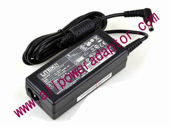 LITE-ON PA-1650-66 AC Adapter 19V 3.42A, 5.5/2.5mm, 3-Prong