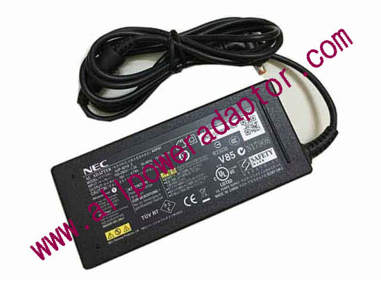 NEC AC Adapter 19V 4.74A, 5.5/2.5mm, 2-Prong