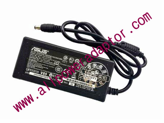 ASUS Common Item (Asus) AC Adapter- Laptop 19V 3.42A, 5.5/2.5mm, 3-Prong, Z10