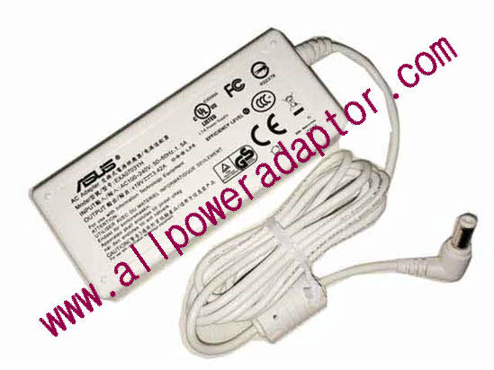 ASUS Common Item (Asus) AC Adapter- Laptop 19V 3.42A, 5.5/2.5mm, 3-Prong, Z11