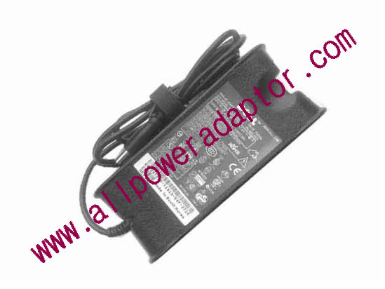Dell Common Item (Dell) AC Adapter- Laptop 19.5V 4.62A, 7.4/5.0mm W/Pin, 3-Prong, Z33