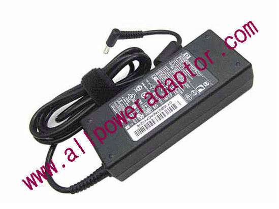 HP AC Adapter- Laptop 19.5V 4.62A, 4.5/3.0mm W/Pin, 3-Prong, Z45