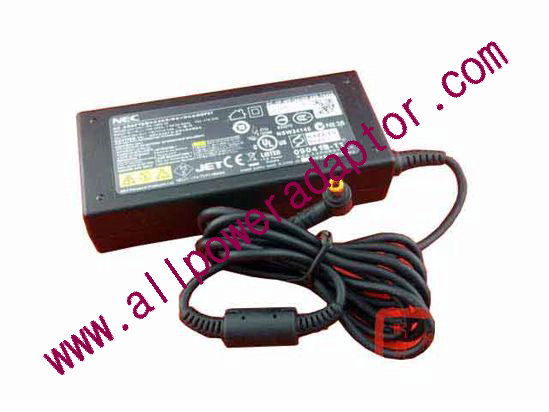 NEC AC Adapter 19V 4.74A, 5.5/2.5mm, 2-Prong, Z77