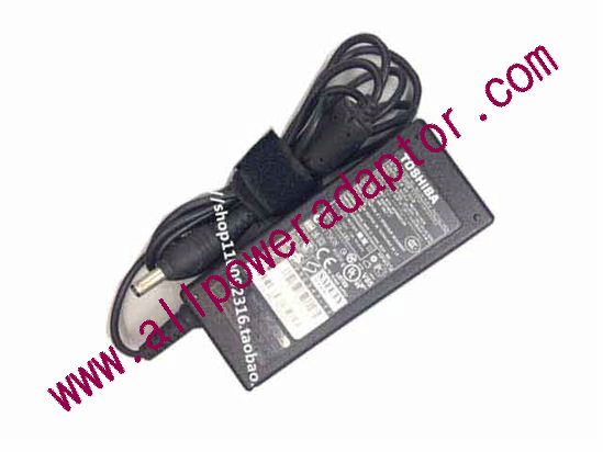 Toshiba AC Adapter 19V 3.42A, 5.5/2.5mm, 2-Prong, Z103