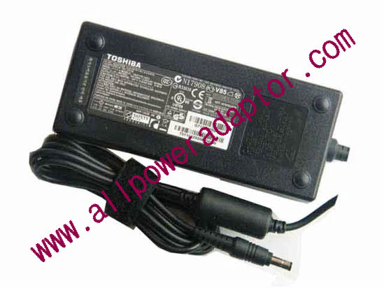 Toshiba AC Adapter 19V 6.32A, 5.5/2.5mm, 3-Prong, Z105