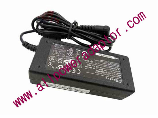 Bestec NA6501WBB AC Adapter- Laptop 19V 3.42A, 4.0/1.7mm, 3P