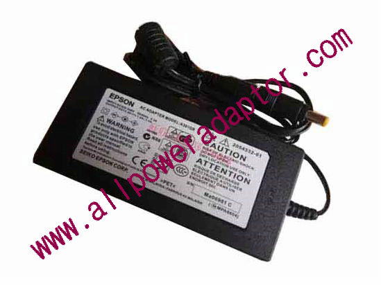 Epson A391GB AC Adapter 13V-19V 13.5V 1.2/1.5A, 5.0mm WP, 2P, New