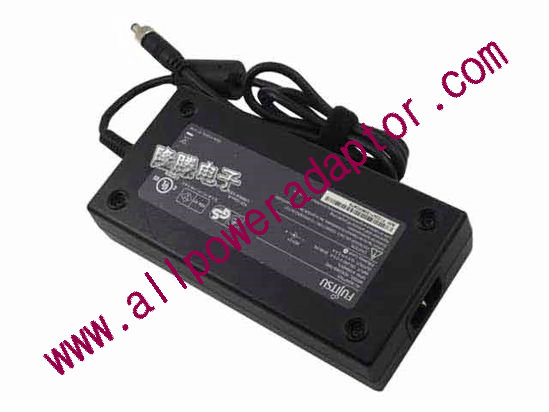 Fujitsu AC Adapter (Fujitsu) AC Adapter- Laptop KD02909-7960, 19V 9.48A, Barrel Tip, C14