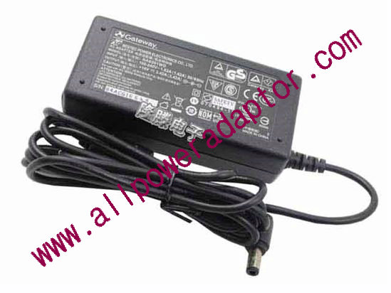 Gateway AC Adapter (Gateway) AC Adapter- Laptop NA6501WD, 19V 3.42A, 5.5/1.7mm, 2P, New