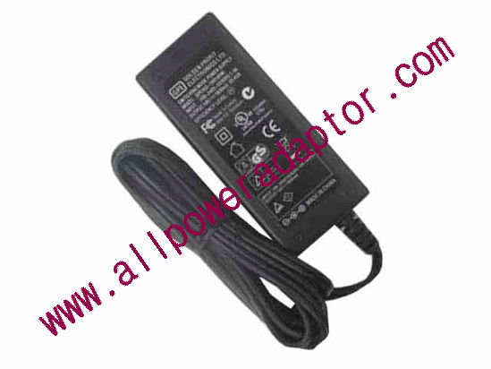 GPE GPE402-180180W AC Adapter 13V-19V 18V 1.8A, 5.5/2.1mm, 2P, New