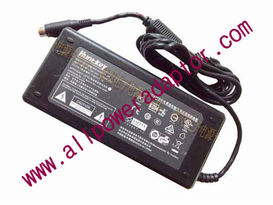 Huntkey HKA15019577-7A AC Adapter- Laptop 19.5V 7.7A, 4-Pin Din, C14, New