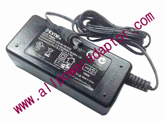 iHome KDS-90-190-4740 AC Adapter- Laptop 19V 4.74A, 5.5/2.5mm, 2P - Click Image to Close