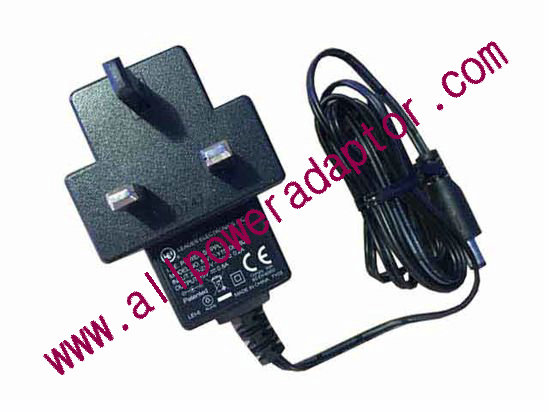 LEI / Leader MV12-Y150080-B2 AC Adapter 13V-19V 15V 0.8A, 5.5/2.1mm, UK 3P Plug, New