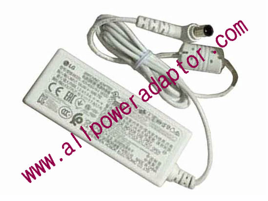 LG AC Adapter (LG) AC Adapter- Laptop ADS-40SG-19-3, 19V 1.7A, Barrel WP, 3P, White, New