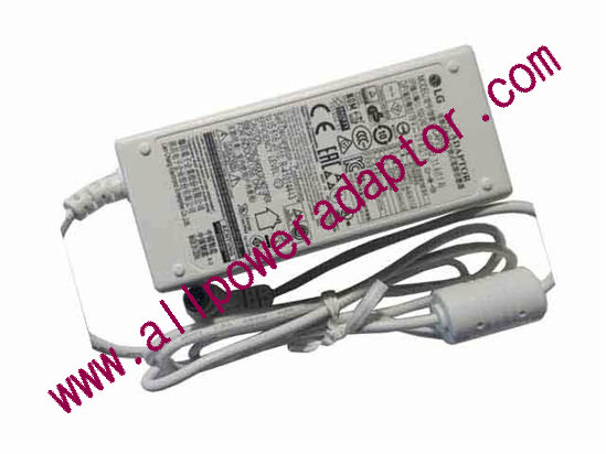 LG AC Adapter (LG) AC Adapter- Laptop LCAP21C, 19V 2.1A, Barrel WP, 3P, White, New