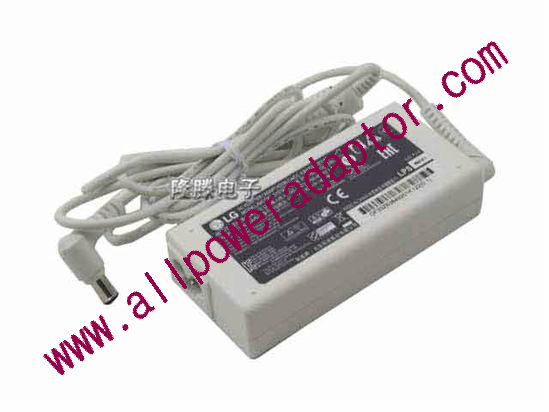 LG AC Adapter (LG) AC Adapter- Laptop PA-1650-43, 19V 3.42A, 6.5/4.0mm WP, 3P, White, Ne