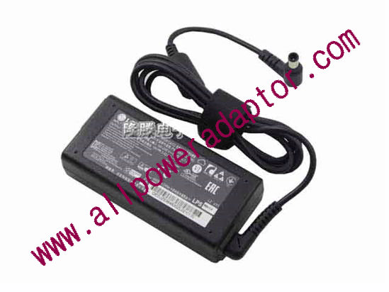 LG AC Adapter (LG) AC Adapter- Laptop PA-1650-43, 19V 3.42A, 6.5/4.4mm WP, 3P, New