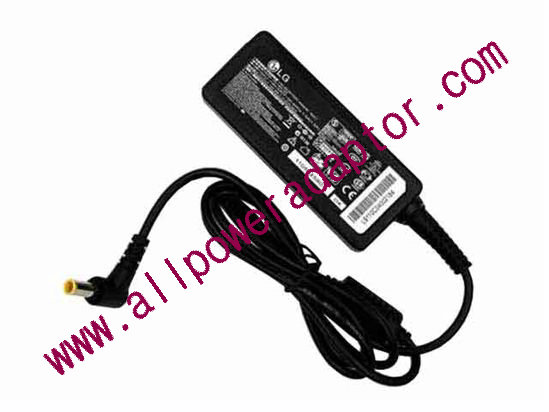 LG AC Adapter (LG) AC Adapter- Laptop PA-1900-D6, 19V 2.1A, 6.4/4.4mm WP, 3P, New