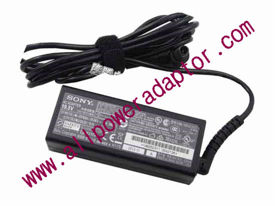 Sony AC Adapter (Sony) AC Adapter 19.5V 2.3A, 6.5/4.4mm WP, 3P, New - Click Image to Close
