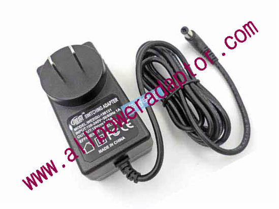 WEEQU WEEQU-190131 AC Adapter 19V 1.31A, 5.5/2.1mm, US 2P Plug, New