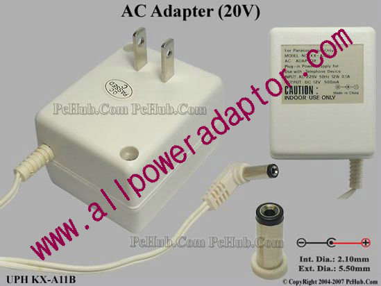 UPH-KX-A11B AC Adapter 20V, Tip B