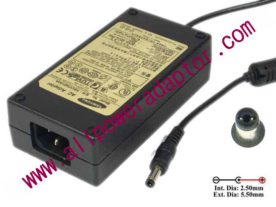 Samsung Laptop AC Adapter 5V-12V 12V 4A, 5.5/2.5mm, C14, New