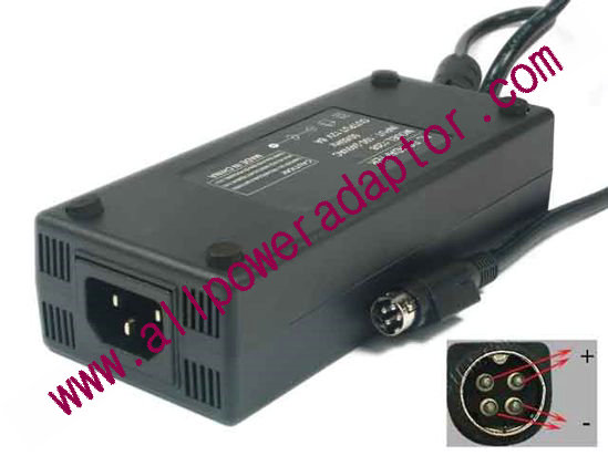 AOK OEM Power AC Adapter 5V-12V 12V 8A 4-Pin P14=V, C14