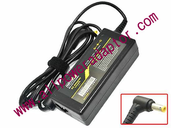 Elipower AC Adapter 5V-12V 12V 4A, 5.5/2.5mm, 3-Prong, New