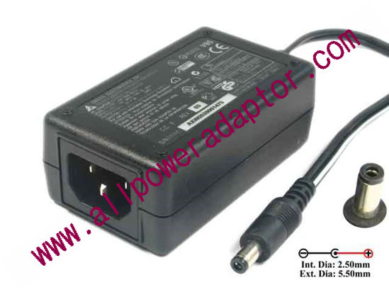 Delta Electronics ADP-10SB AC Adapter 5V-12V 5V 2A, 5.5/2.5mm, C14, New