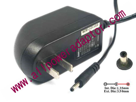 Sunny Computer AC Adapter 5V-12V 5V 2.6A, 3.5/1.35mm,US 2-Pin Plug