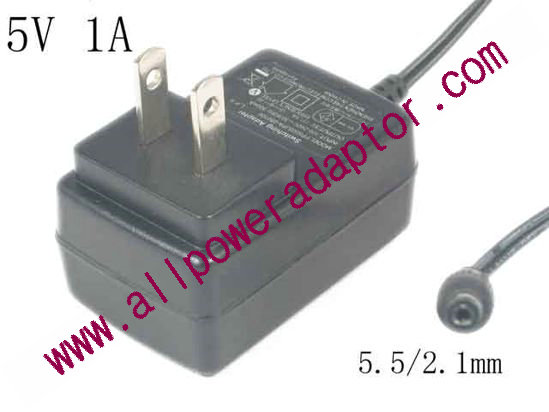 D-Link AC to DC (D-Link) AC Adapter 5V-12V 5V 1A, 5.5/2.1mm, US 2-Pin, New