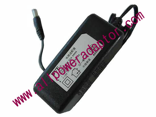 DVE DSA-12W-05 AC Adapter 5V-12V 5.2V 1A, 5.5/2.5mm,US 2-Pin, New