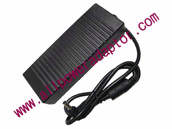 AOK OEM Power AC Adapter 5V-12V 12V 10A, 5.5/2.5mm, 3-Prong, New