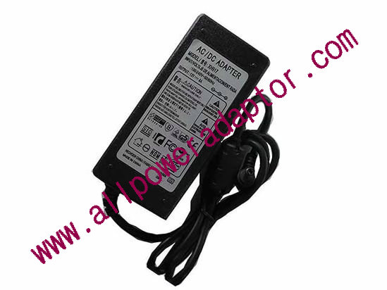 AOK OEM Power AC Adapter 5V-12V 12V 8A, 5.5/2.5mm, 2-Prong, New