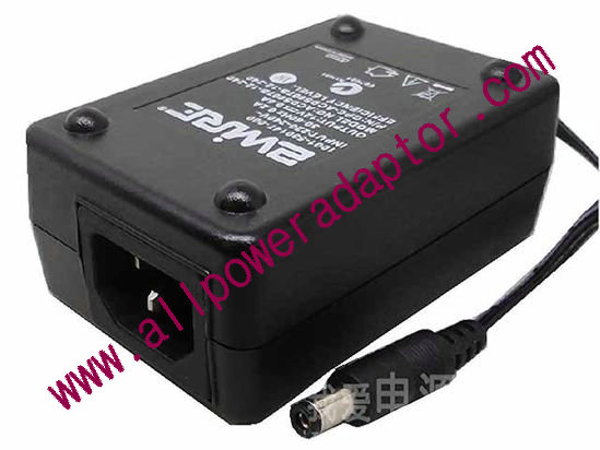 2Wire 1001-500147-000 AC Adapter 5V-12V 12V 0.6A, 5.5/2.1mm, C14, New