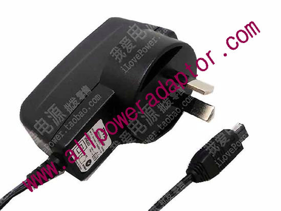 DVE DSA-5P-05 AC Adapter 5V-12V 5V 0.5A, Rectangular Tip,AU 2-Pin, New