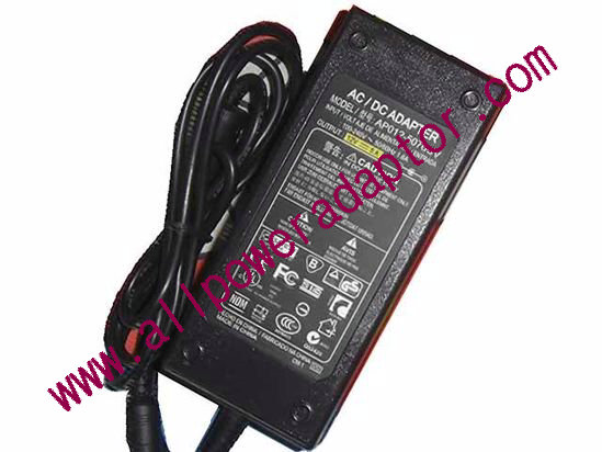 AOK OEM Power AC Adapter 5V-12V 12V 5A, 5.5/2.5mm, C14, New, 3