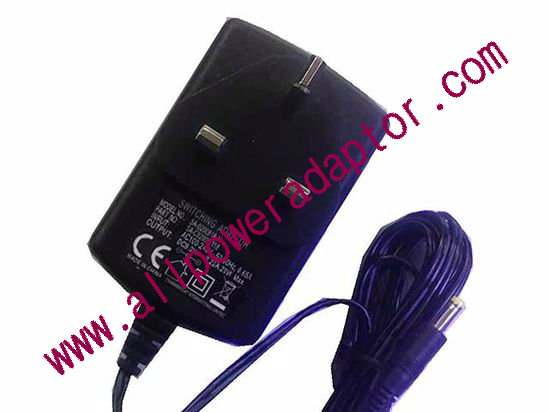 AOK OEM Power AC Adapter 5V-12V 9V 2.2A, 2.5/0.7mm, UK 3-Pin, New
