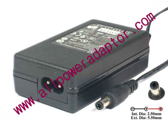 LEI / Leader NU20-5120125-I3 AC Adapter 5V-12V 12V 1.25A, 5.5/2.5mm, 2-Prong, New