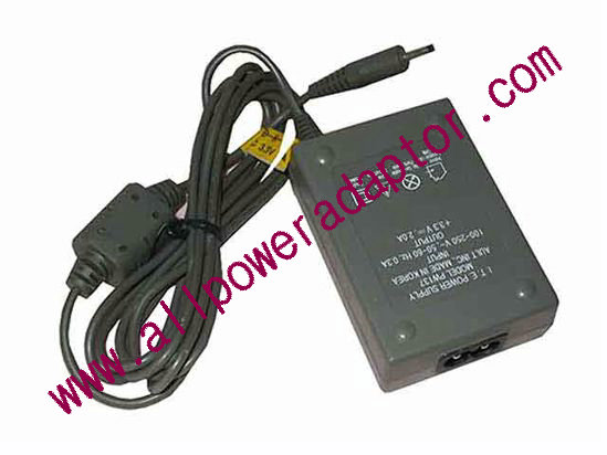 I.T.E Power Supply PW137 AC Adapter 5V-12V 3.3V 2A, 2.5/0.7mm, 2-Prong