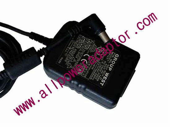 GROUP WEST AC Adapter 5V-12V AUT-05-1600, 5V 1.6A, 5.5/2.5mm, 2-Prong