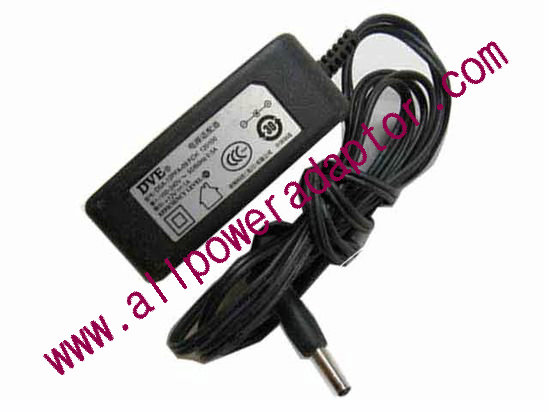 DVE DSA-12PFA-09 AC Adapter 5V-12V 12V 1A, 3.5/1.35mm, US 2P