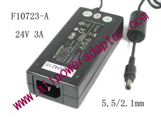 EPS F10723-A AC Adapter 24V 3A, 5.5/2.1mm, C14