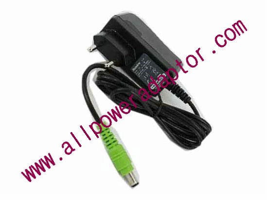 Huntkey HKA01212010-3F AC Adapter 5V-12V 12V 1A, 5.5/2.1mm, EU 2P