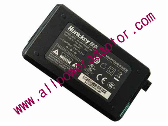 Huntkey HKA02109520-8A AC Adapter 5V-12V 9.5V 2A, 4.0/1.7mm, 2-Prong